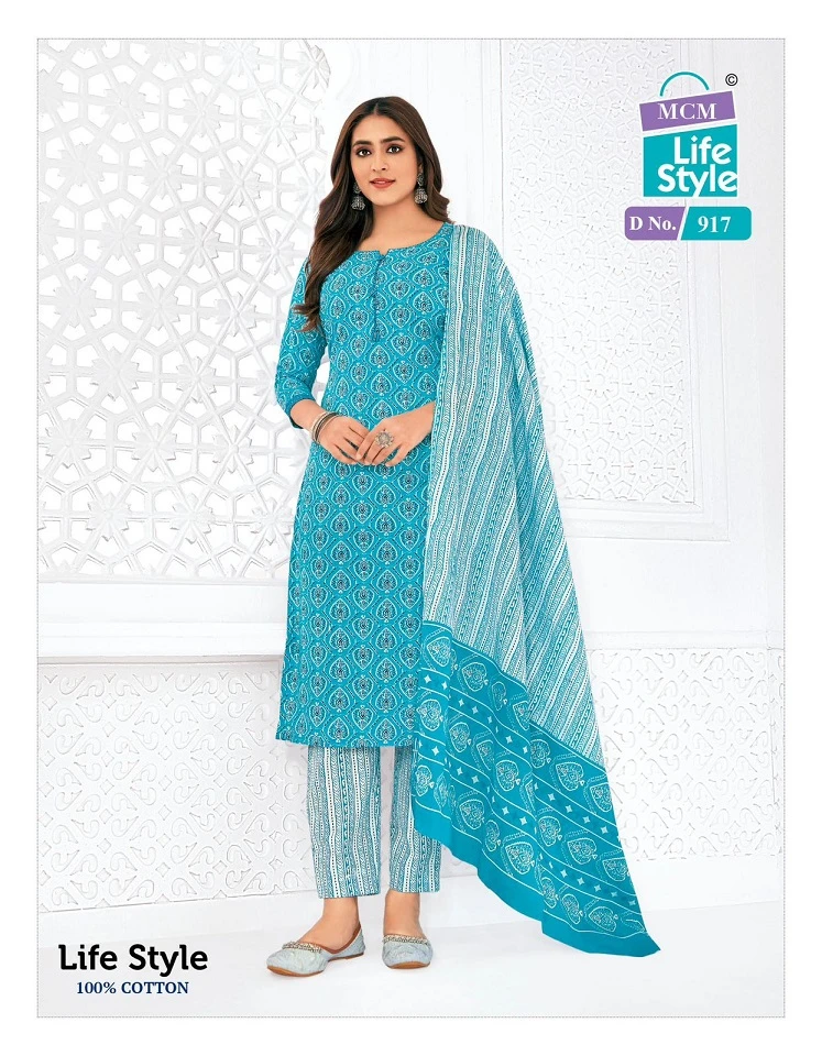 Mcm Lifestyle Vol 9 Pure Cotton Wholesale Salwar Suit Catalog